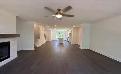 Host away in your new home that has many possibilities for furniture! 1,893sf New Home in Cumming, GA