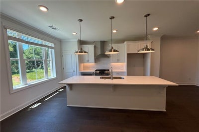 Put your barstools here and enjoy the kitchen! Cumming, GA New Home